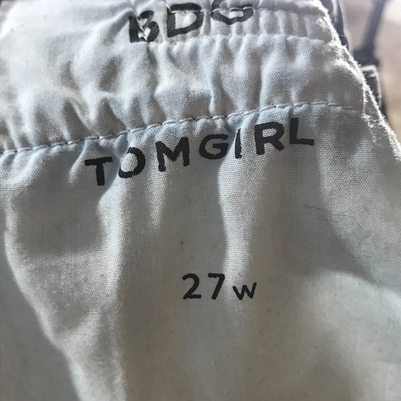 BDG Tomgirl Patched Shorts with Button Fly - Picture 6 of 6